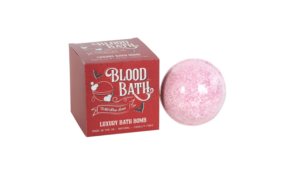 Blood Bath Wild Rose Bath Bomb