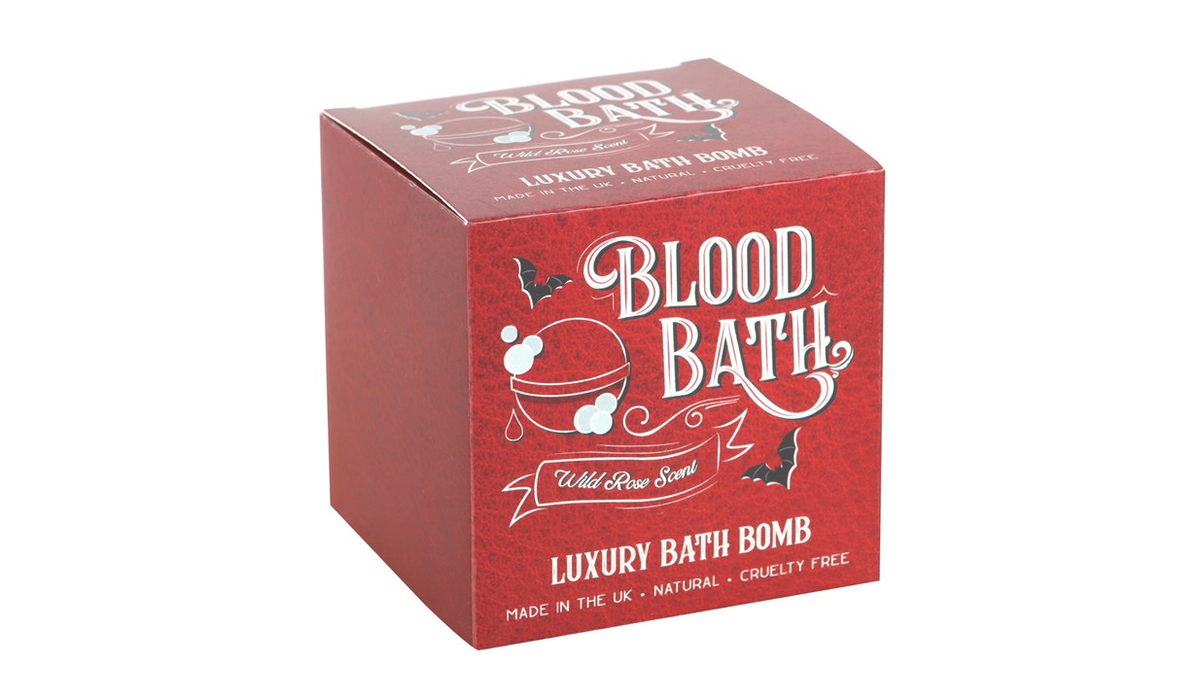 Blood Bath Wild Rose Bath Bomb