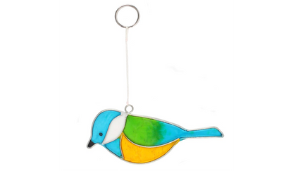 Blue Tit Bird Suncatcher