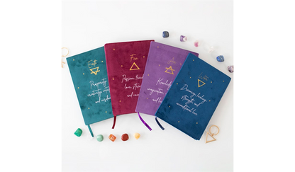 Earth Element Velvet A5 Notebook