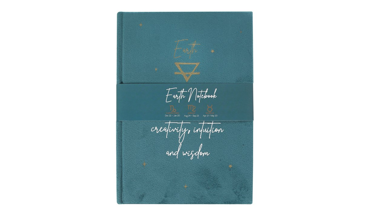 Earth Element Velvet A5 Notebook