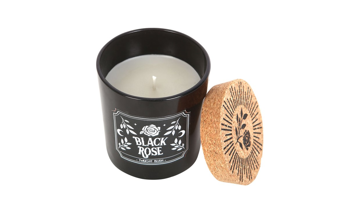 Black Rose Twilight Blush Candle