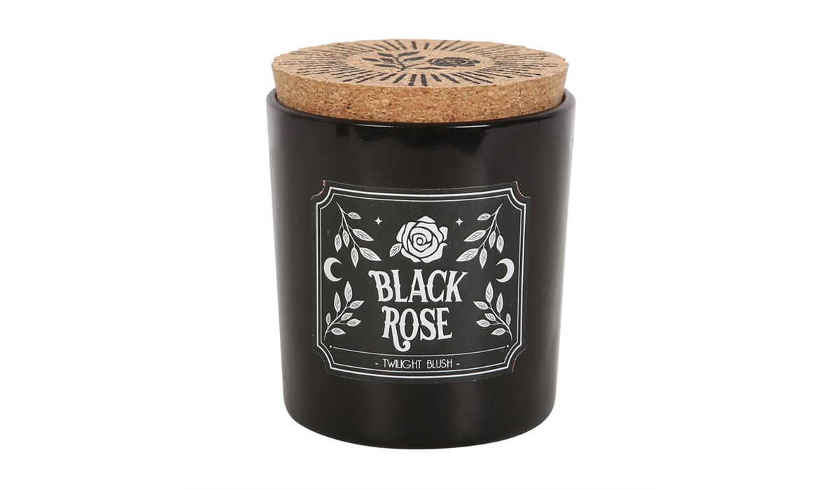 Black Rose Twilight Blush Candle