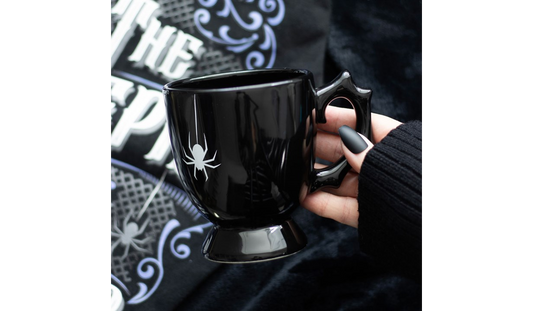 Black Spider Teacup