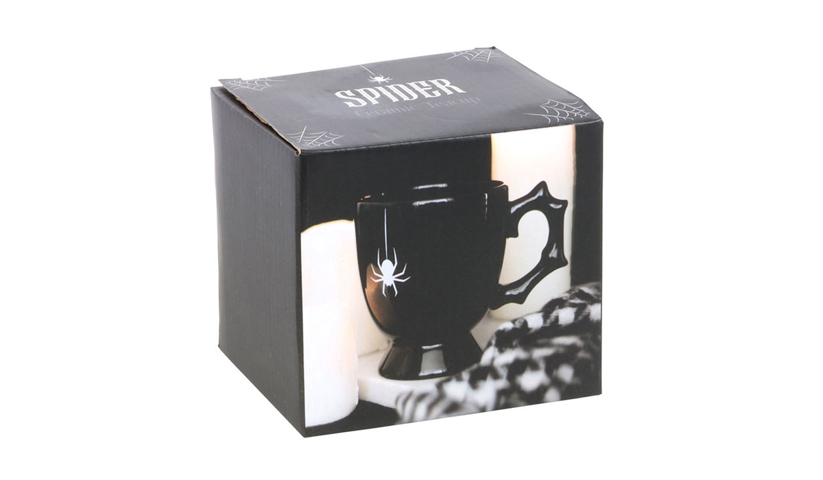 Black Spider Teacup