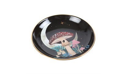 Forest Mushroom Ceramic Incense Plate