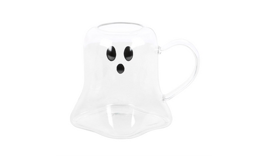 Ghost Shaped Glass Mug