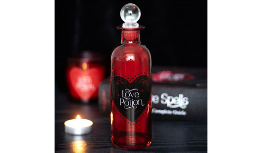 Decorative Glass Love Potion Bottle