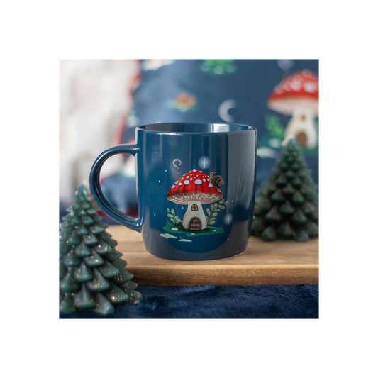 Gnome Sweet Gnome Toadstool Ceramic Mug