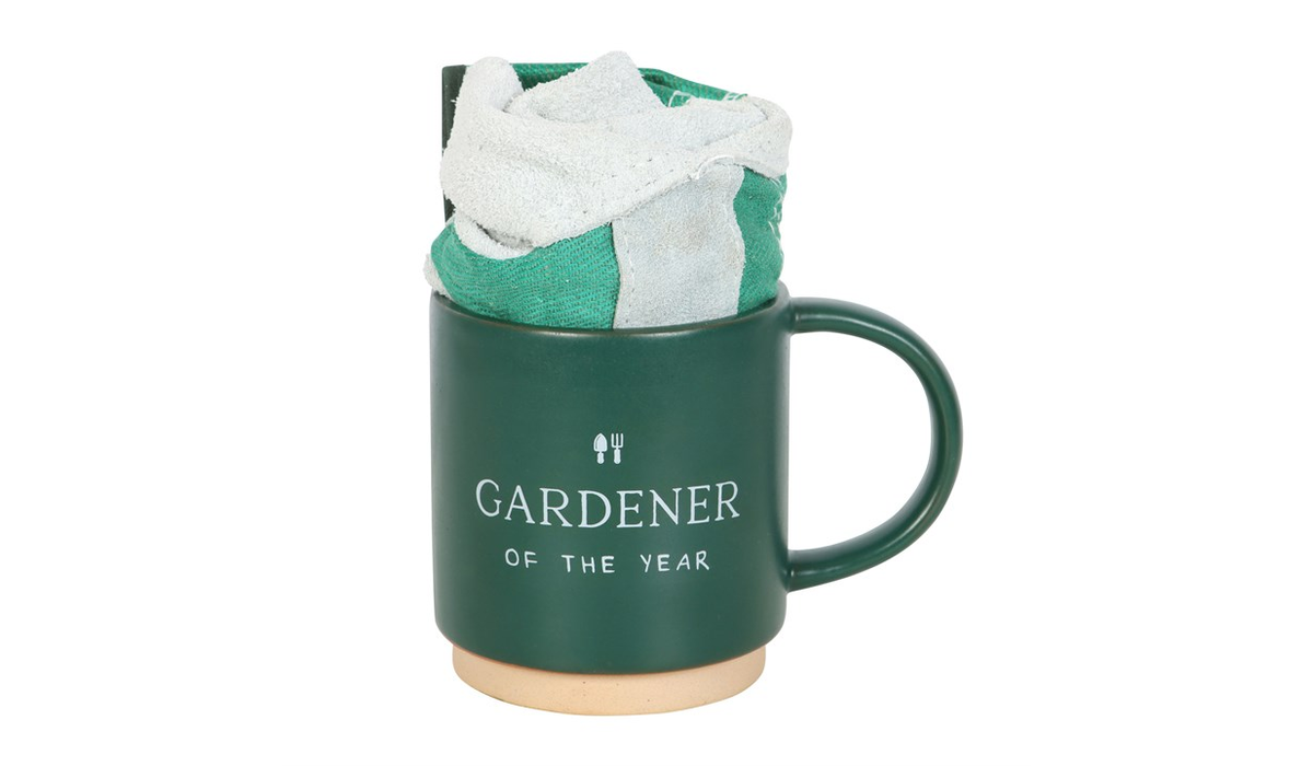 Gardener of the Year Mug and Glove Set