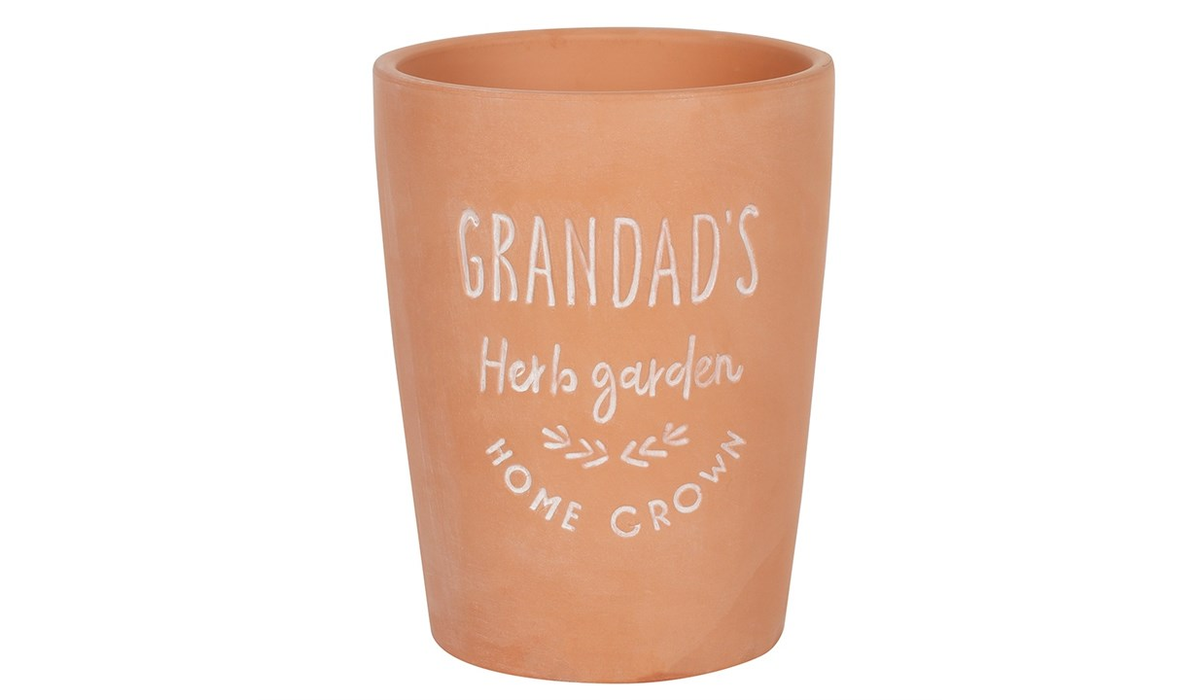 Grandad's Garden Terracotta Plant Pot