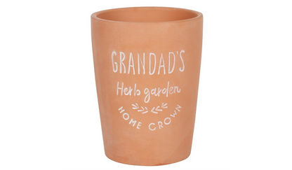 Grandad's Garden Terracotta Plant Pot