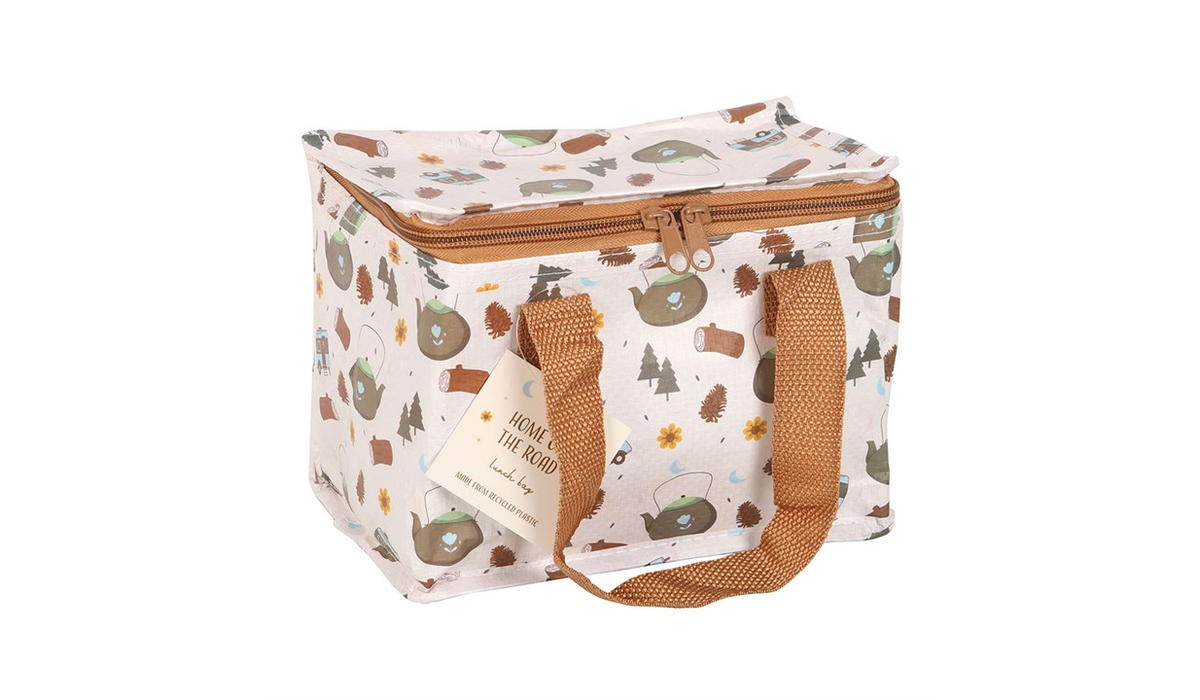 Home on the Road Camping Print Lunch Bag