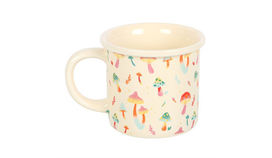 Funky Fungi Mushroom Print Mug