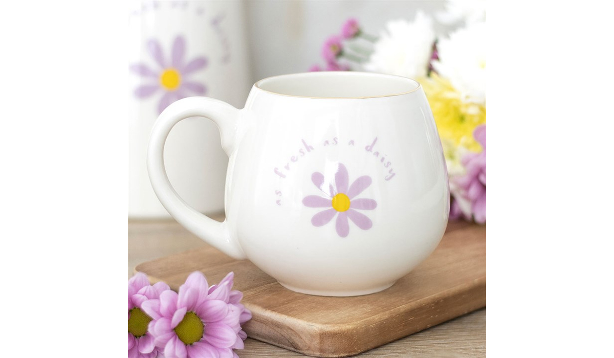 Fresh as a Daisy Rounded Mug