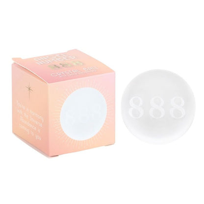 888 Angel Number Crystal Ball