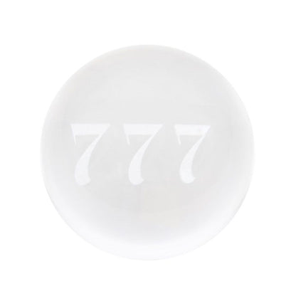 777 Angel Number Crystal Ball