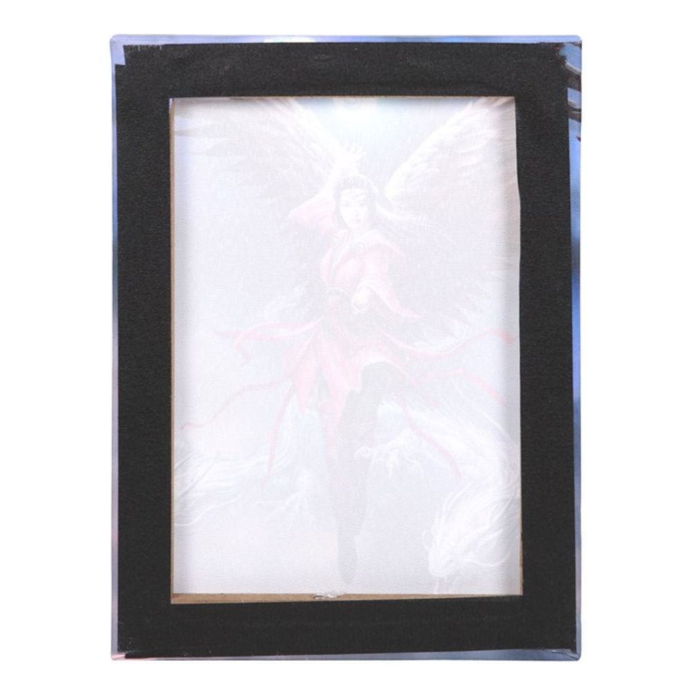 Air Element Sorceress Canvas Plaque by Anne Stokes