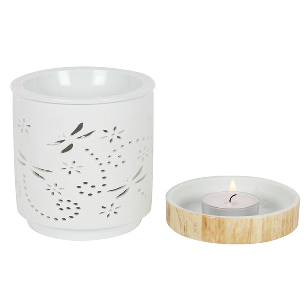 Dragonfly Matte Ceramic Oil Burner